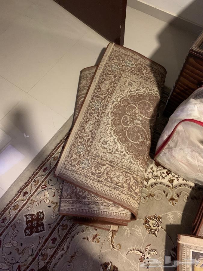 كنب 9 قطع مجلس مطعم بالخشب تفصيل