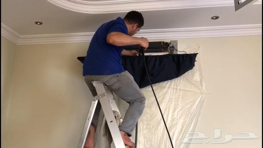 شركة غسيل مكيفات وتعبئةفريون وتنظيف كنب وسجاد