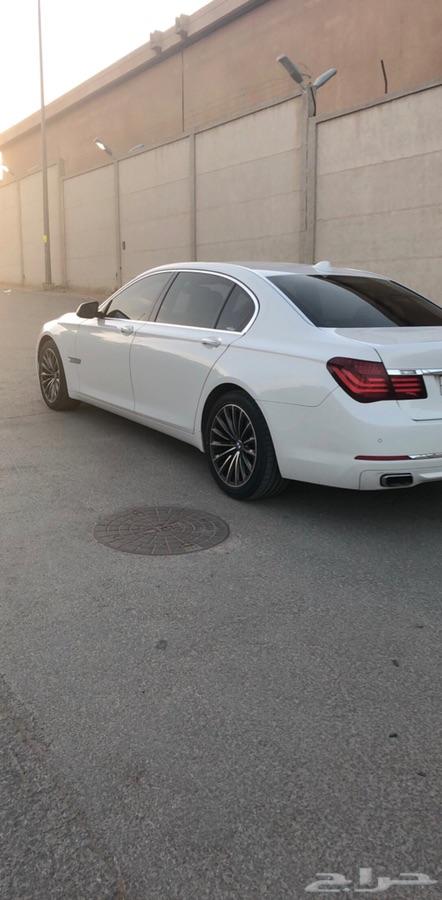 بي ام دبليو 750 li 2014 ابيض