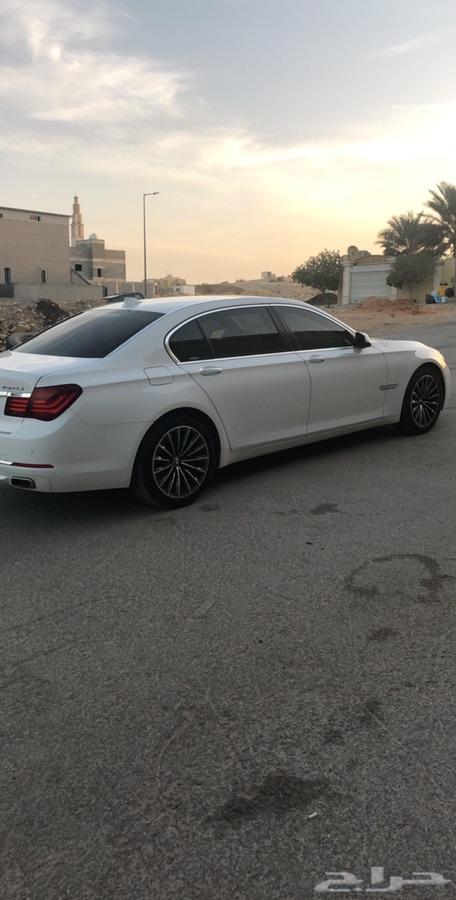 بي ام دبليو 750 li 2014 ابيض