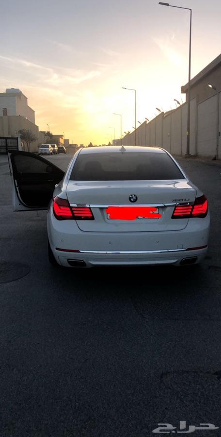بي ام دبليو 750 li 2014 ابيض