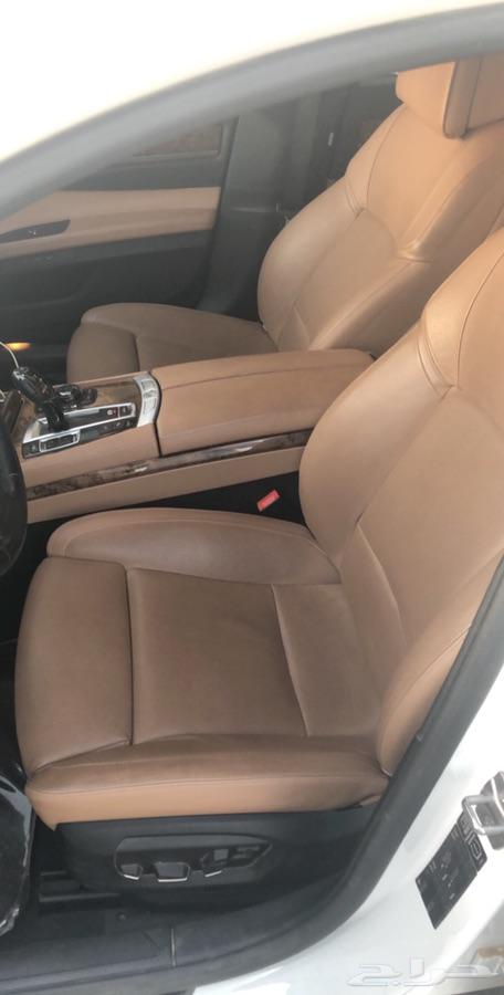 بي ام دبليو 750 li 2014 ابيض