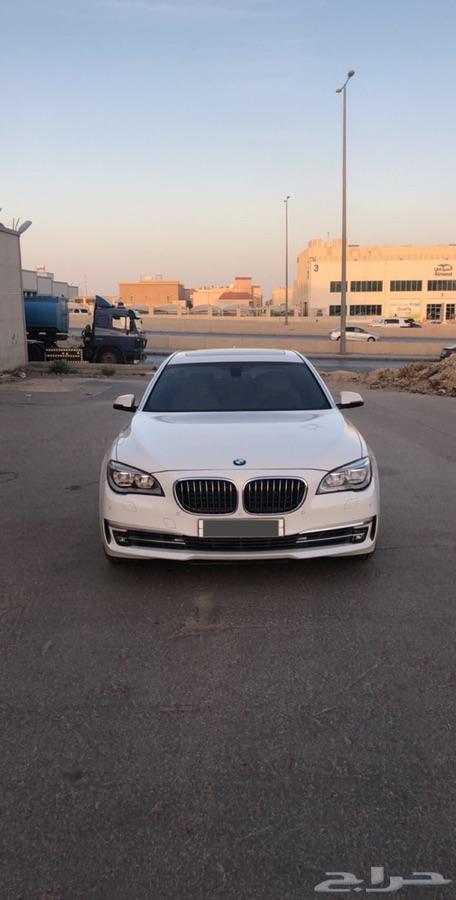 بي ام دبليو 750 li 2014 ابيض