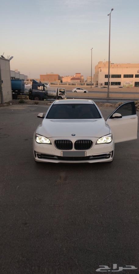 بي ام دبليو 750 li 2014 ابيض