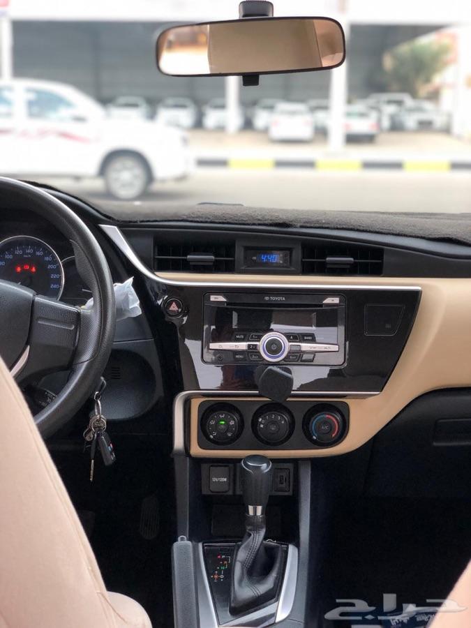 تويوتا كورلا 2017 .. تم البيع ..