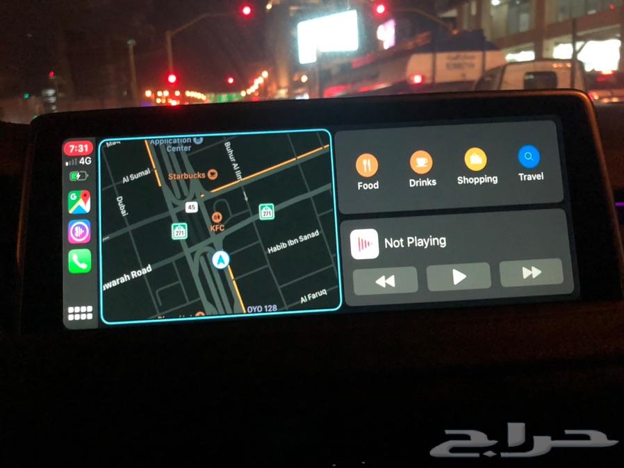 برمجة مزايا بي ام CarPlay BMW خرائط 2020