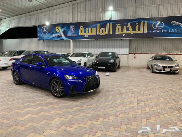 لكزس is350F موديل 2017 على ضمان الوكالة