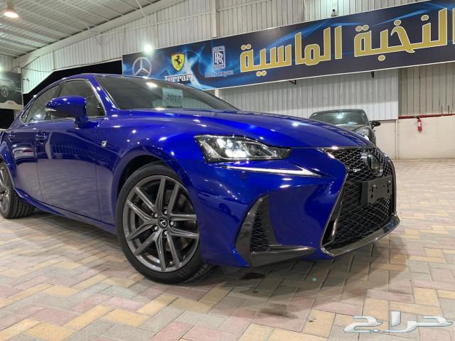 لكزس is350F موديل 2017 على ضمان الوكالة