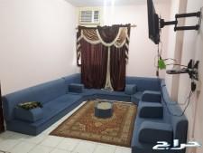 شق مفروشه للايجار الشهري ابتداء من1200