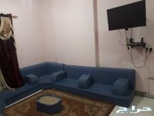 شق مفروشه للايجار الشهري ابتداء من1200