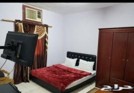 شق مفروشه للايجار الشهري ابتداء من1200