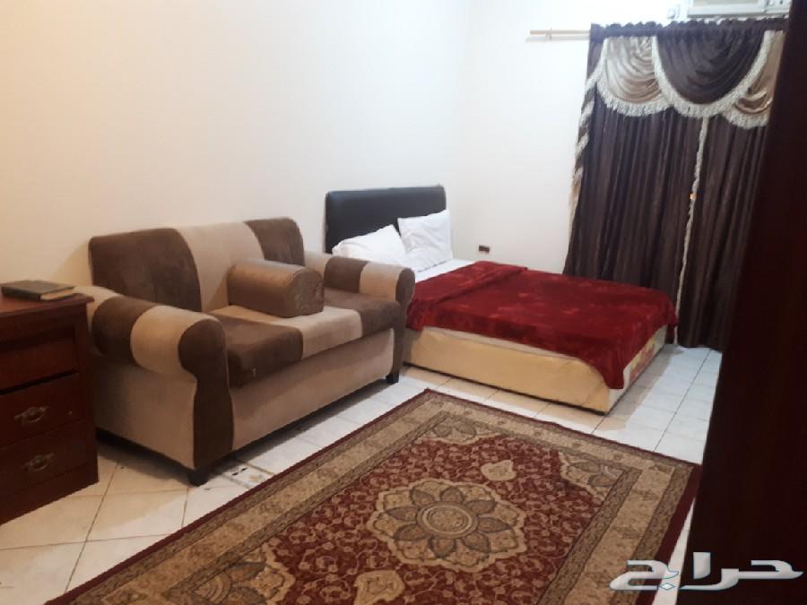 شق مفروشه للايجار الشهري ابتداء من1200