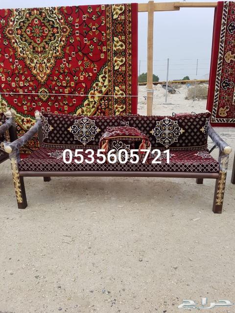 كراسي حديد للجلسات الخارجية جاهزة الهفوف