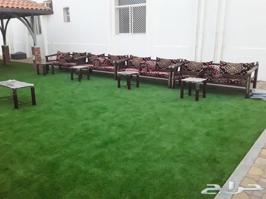 كراسي حديد للجلسات الخارجية جاهزة الهفوف