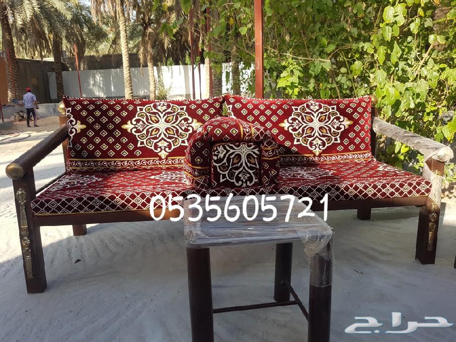 كراسي حديد للجلسات الخارجية جاهزة الهفوف