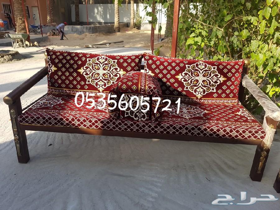 كراسي حديد للجلسات الخارجية جاهزة الهفوف